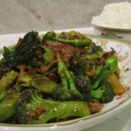 Typhoon Level 8 - Sichuan Beef and Broccoli