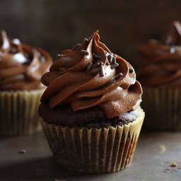 Ultimate Chocolate Cupcakes with Ultimate Chocolate Cream Cheese Frosting