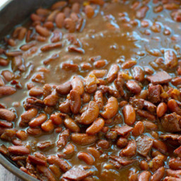 Ultimate Crockpot BBQ Baked Beans