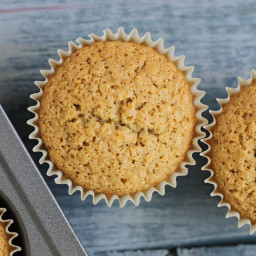 Ultimate Gluten Free Oatmeal Muffins | Dairy Free and Healthy
