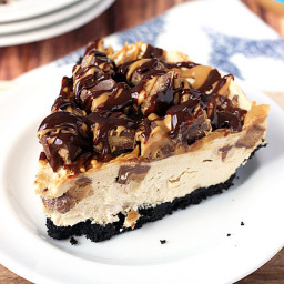 Ultimate No-Bake Reese’s Peanut Butter Cup Cheesecake