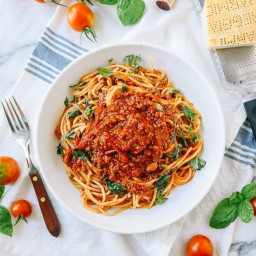 Ultimate Roasted Tomato Meat Sauce
