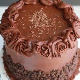 Ultimate Triple Chocolate Layer Cake