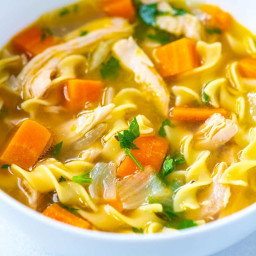 Ultra-Satisfying Homemade Chicken Noodle Soup Recipe