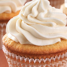 Ultra-Vanilla Cupcakes with Easy Vanilla Frosting