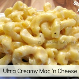 Ultra Creamy Mac ‘n Cheese in the Slow Cooker!