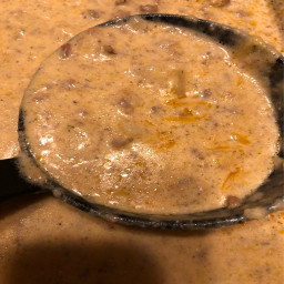 Un-Baked Potatoe Soup via Instant Pot