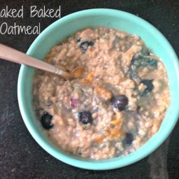 Unbaked Baked Oatmeal For One