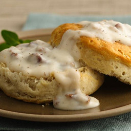 Unbeatable Sausage Gravy and Biscuits