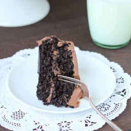 Best-Ever Chocolate Quinoa Cake {gluten-free}