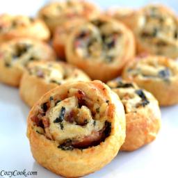 Chicken and Spinach Pinwheels