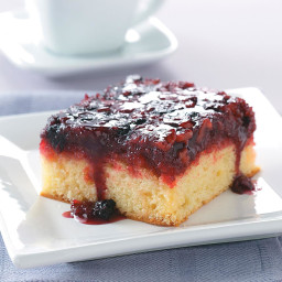 Upside-Down Berry Cake Recipe