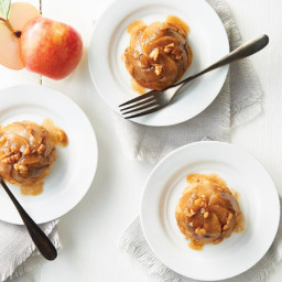 Upside-Down Caramel-Apple Muffins