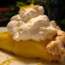 Upside Down Lemon Meringue Pie