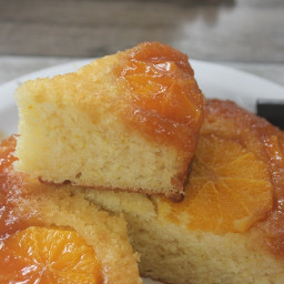 Upside Down Orange Cake Recipe