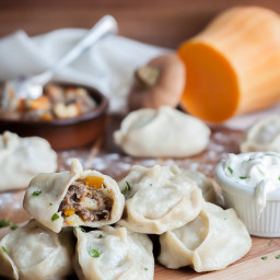Uzbek Steamed Dumplings - Manti