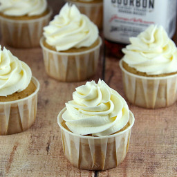 Vanilla Bourbon Cupcakes