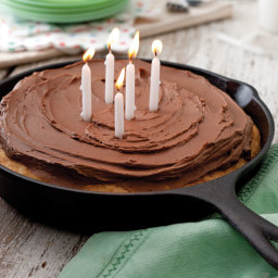 Vanilla Buttermilk Cake with Chocolate-Buttermilk Frosting