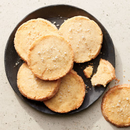Vanilla–Brown Butter  Sablé Cookies