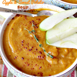 Vegan Apple and Sweet Potato Soup