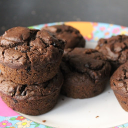 Vegan Avocado Chocolate Muffins Recipe