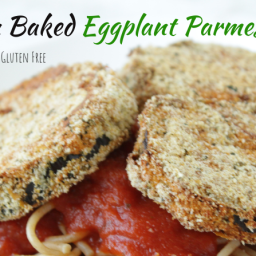 Vegan Baked Eggplant Parmesan (oil free)