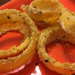Vegan Baked Onion Rings Recipe