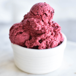 Vegan Berry Ice Cream — Foodborne Wellness