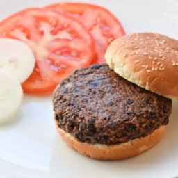 Vegan Black Bean Burgers Recipe