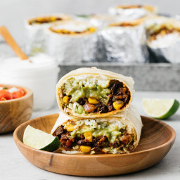 Vegan Burrito (Quick + Easy Recipe)
