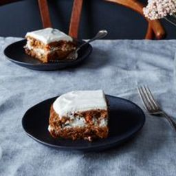 Vegan Carrot Cake with Coconut Cream Frosting