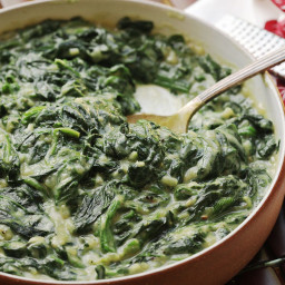 Vegan Cauliflower-Creamed Spinach Recipe