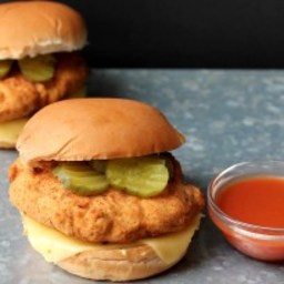 Vegan Chick-Fil-A Deluxe Sandwiches