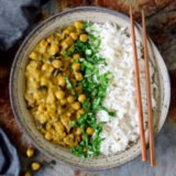 Vegan chickpea curry