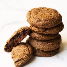 Vegan Chocolate Hazelnut Cookies