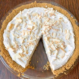 Vegan Coconut Cream Pie (Gluten-Free)