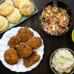 Vegan Copycat “KFC Family Feast”