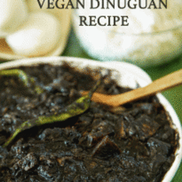 Vegan Dinuguan, Updated and improved recipe