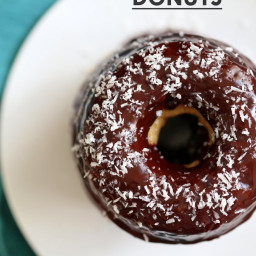 Vegan Donuts Recipe with Chocolate Glaze