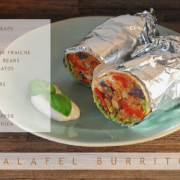 Vegan Falafel Burrito