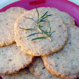 Vegan Food Gifts: Citrus Rosemary Cookies