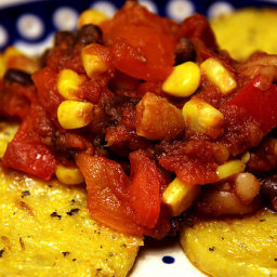 Vegan, Gluten-Free, and Under 300 Calories: Polenta and Beans