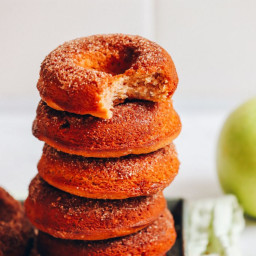 Vegan Gluten-Free Apple Cider Baked Donuts