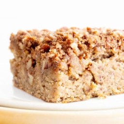 Vegan Gluten Free Banana Bread Coffee Cake Recipe (Easy, Healthy) – with St