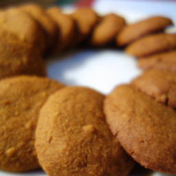 Vegan, Gluten Free Ginger Pumpkin Cookies
