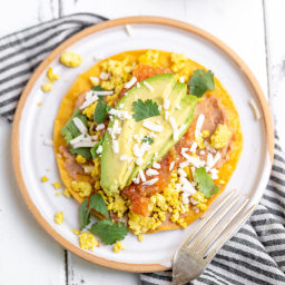 Vegan Huevos Rancheros (Mexican-Inspired Breakfast)