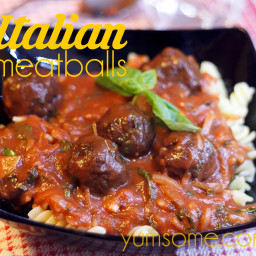 Vegan Italian Meatballs