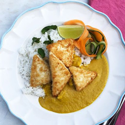 Vegan katsu curry