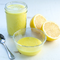 Vegan Lemon Curd Made with 4-Ingredients