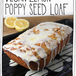 Vegan Lemon Poppy Loaf